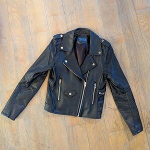 Blank NYC Faux Leather Biker Moto Jacket